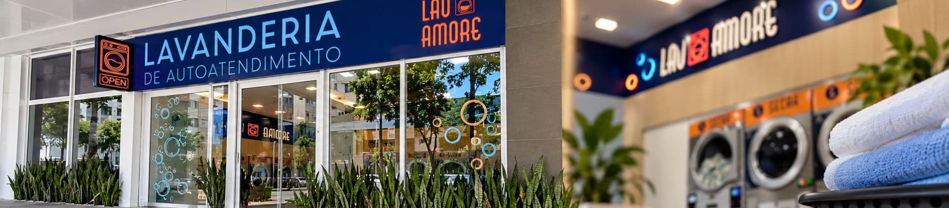 Lav Amore | Lavanderia de Autoatendimento